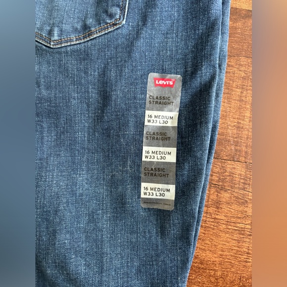 NWT | Levi’s Lapis Heyday Straight-Leg Jeans - Picture 2 of 10